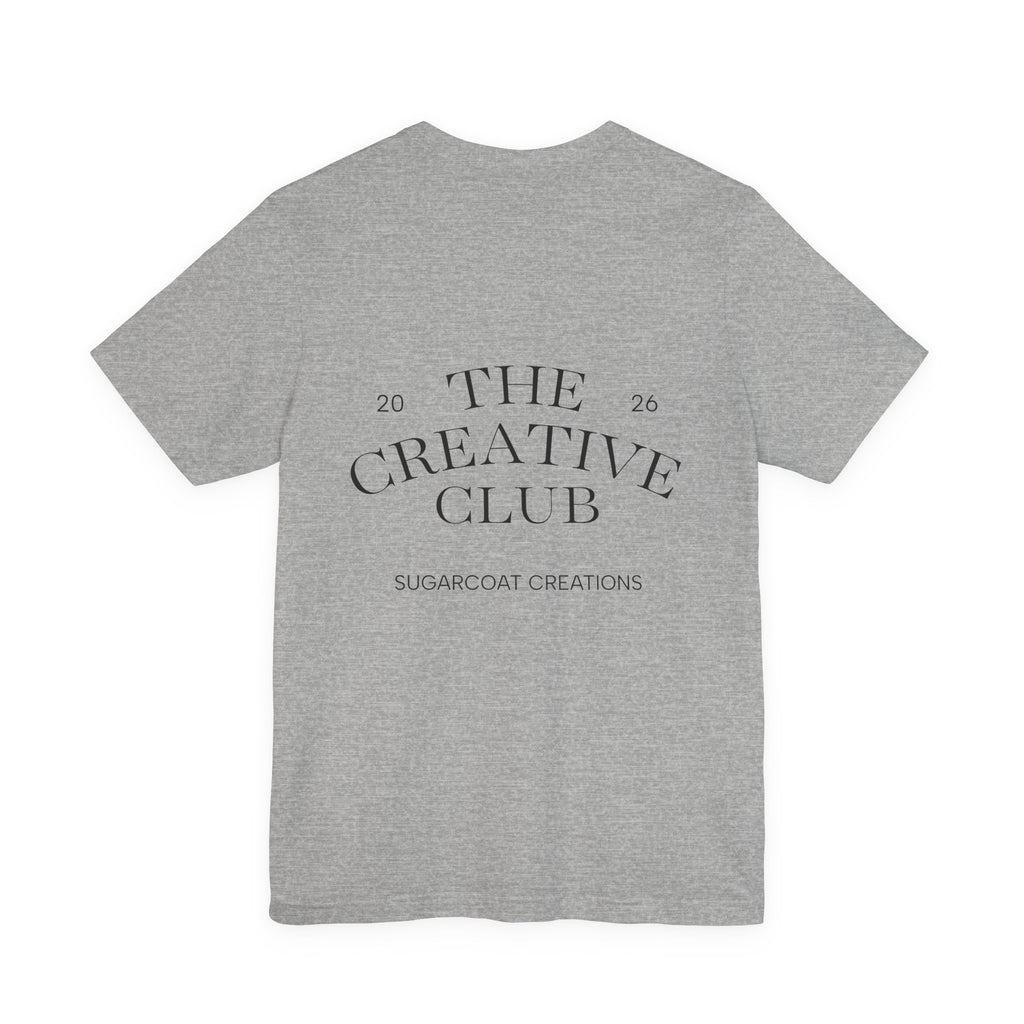 The Creative Club Tee — Sugarcoat Creations Logo T-Shirt