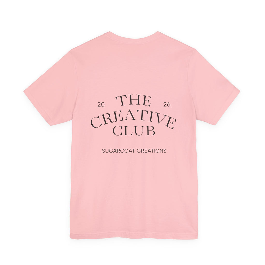 The Creative Club Tee — Sugarcoat Creations Logo T-Shirt