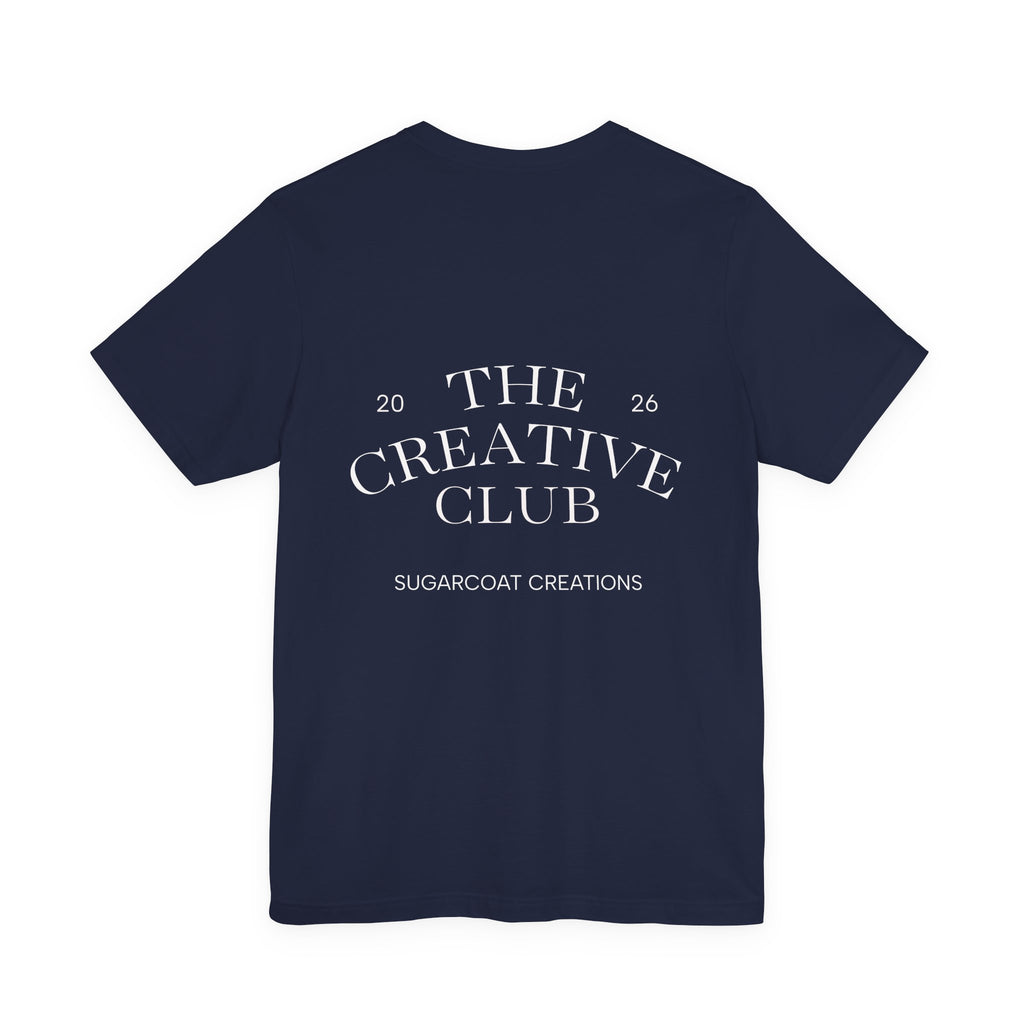 The Creative Club Tee — Sugarcoat Creations Logo T-Shirt