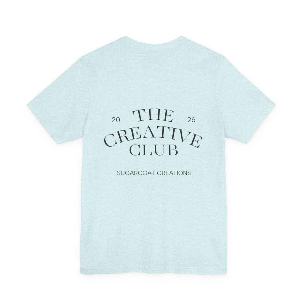 The Creative Club Tee — Sugarcoat Creations Logo T-Shirt