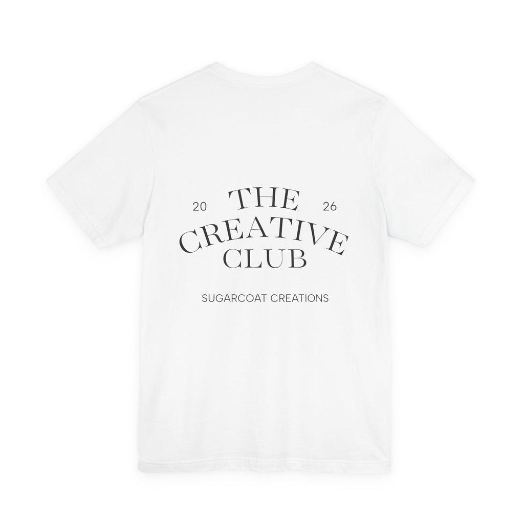 The Creative Club Tee — Sugarcoat Creations Logo T-Shirt