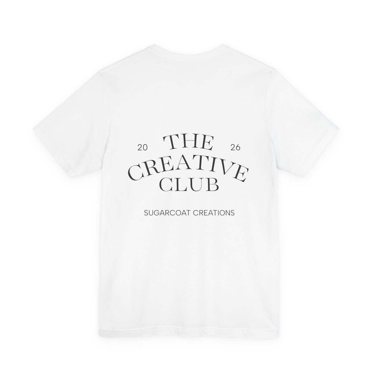 The Creative Club Tee — Sugarcoat Creations Logo T-Shirt