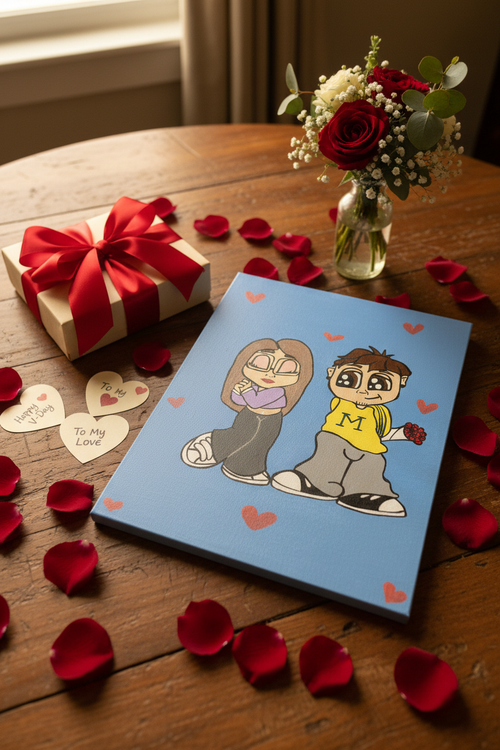 Gift presentation photo
