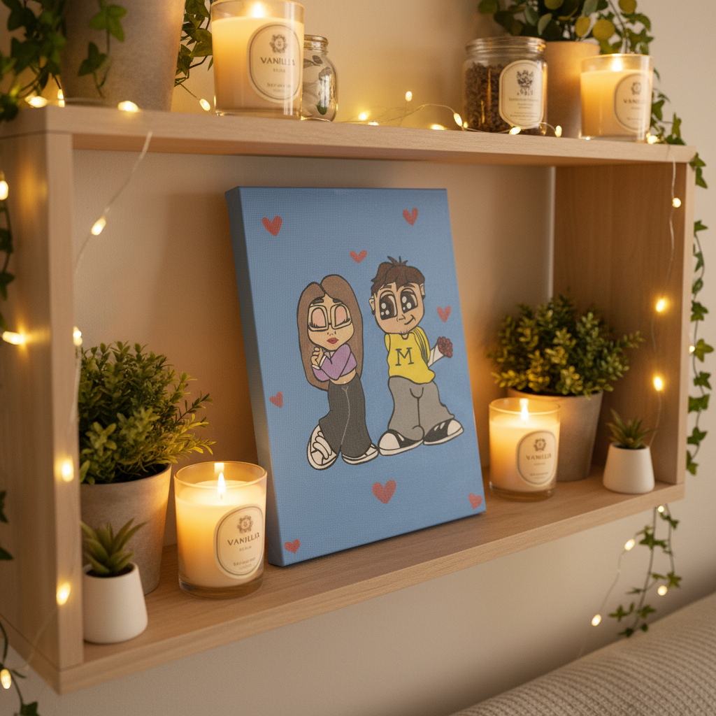 Shelf lifestyle photo